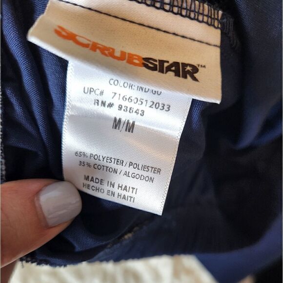 Nwot Disney Eeyore Scrub Top and Pants Set - Picture 6 of 6